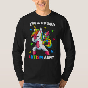 T-shirts de danse de tata fière de l'autisme pour