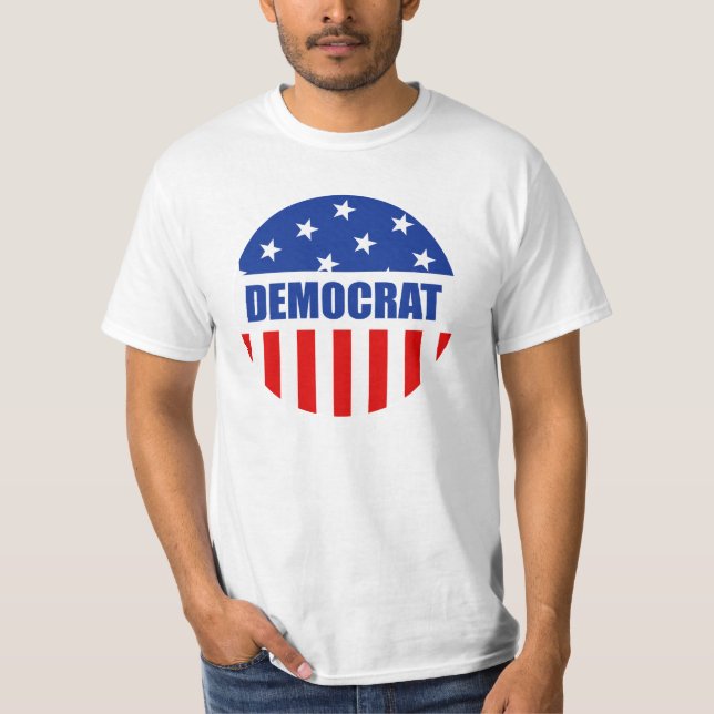 T-shirts de Démocrate (Devant)