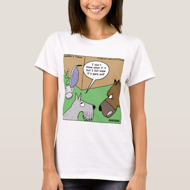 T-shirts de dessin animé du Times de Londres (Devant)