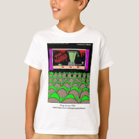T-shirts de dessins humoristiques du Times de Lond