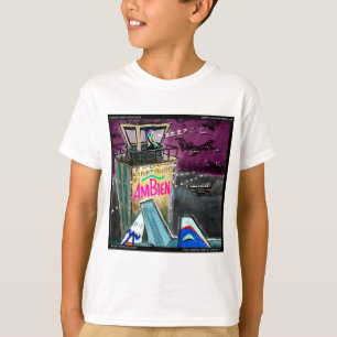 T-shirts de dessins humoristiques du Times de Lond