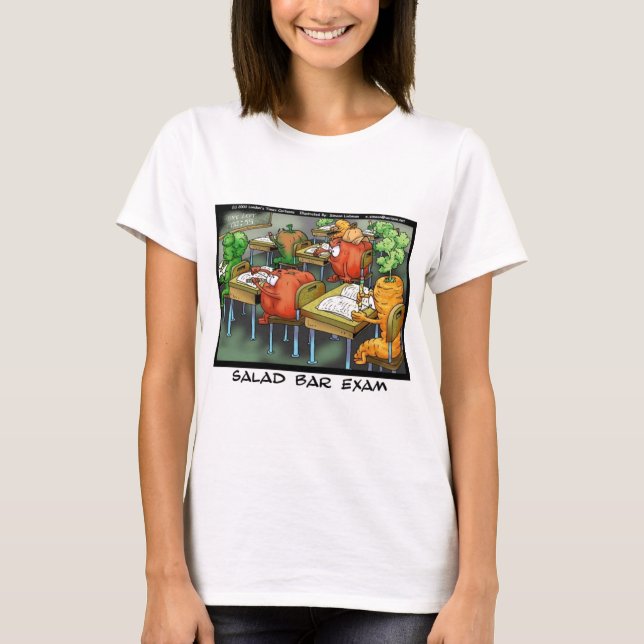 T-shirts de dessins humoristiques du Times de Lond (Devant)