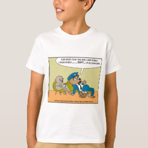T-shirts de dessins humoristiques du Times de Lond