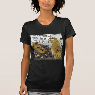 T-shirts de dessins humoristiques du Times de Lond