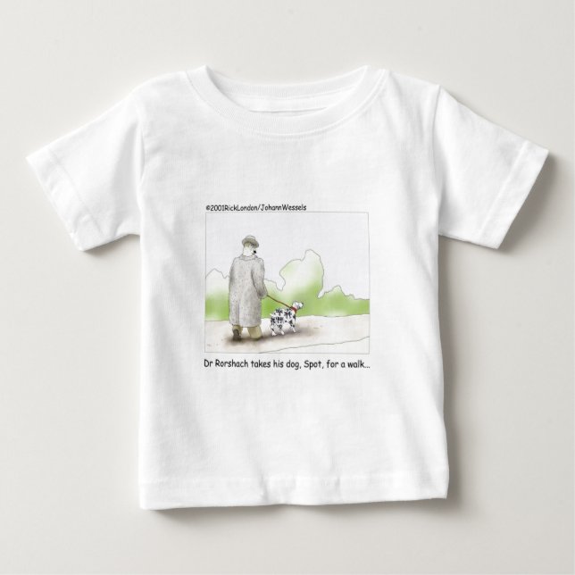 T-shirts de dessins humoristiques du Times de Lond (Devant)