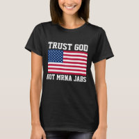 T-SHIRTS DE DIEU DE CONFIANCE ANTI-VAX