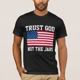 T-SHIRTS DE DIEU DE CONFIANCE EN VACCIN ANTIVAX