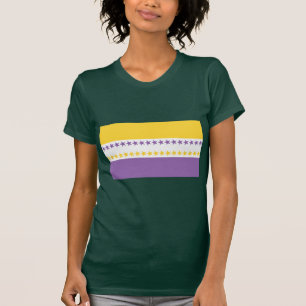 T-shirts de drapeau de droits de la femme