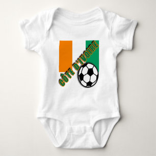 T-shirts de fan de foot de COTE D'IVOIRE de la