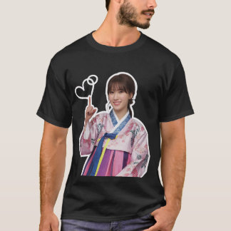 t-shirts de la corée sud Hanbok Heart Gesture