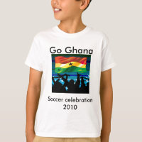 T-shirts de la coupe du monde de football du Ghana