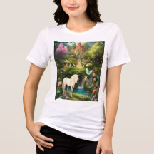 T-shirts de la forêt Unicorne enchantée