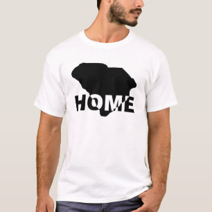 T-shirts de la maison de Caroline du Sud loin de l