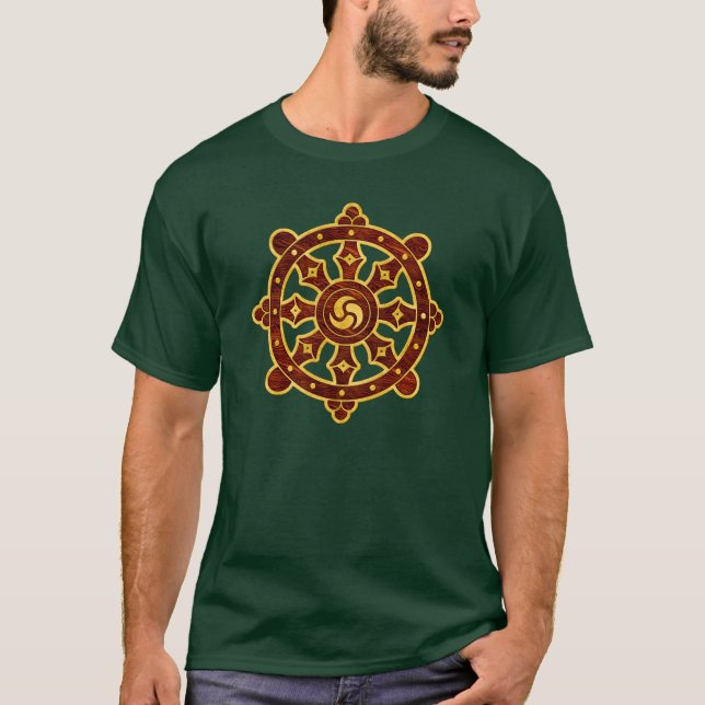T-shirts de la roue 2 de Dharma (Devant)