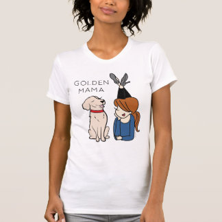 T-shirts de l'artiste doré