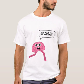 T-shirts de mème amusant du cerveau