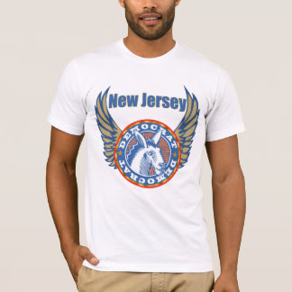 T-shirts de partie de Démocrate de New Jersey