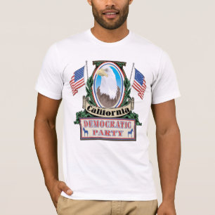 T-shirts de partie de la Californie Démocrate