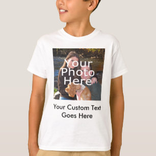 T-shirts de photo d'enfants