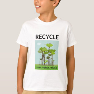 T-shirts de sensibilisation de l'environnement