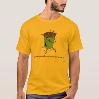 T-shirts de signe de ver