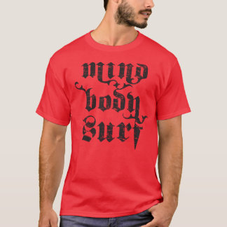T-shirts de surf de corps d'esprit