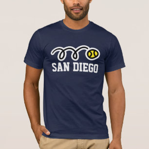 T-shirts de tennis San Diego pour hommes femmes &