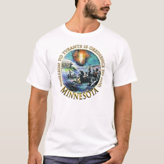 T-shirts de thé du Minnesota