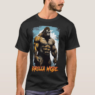 T-shirts de travail de gorille Mode de gorille Gym