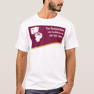T-shirts de tuyauterie
