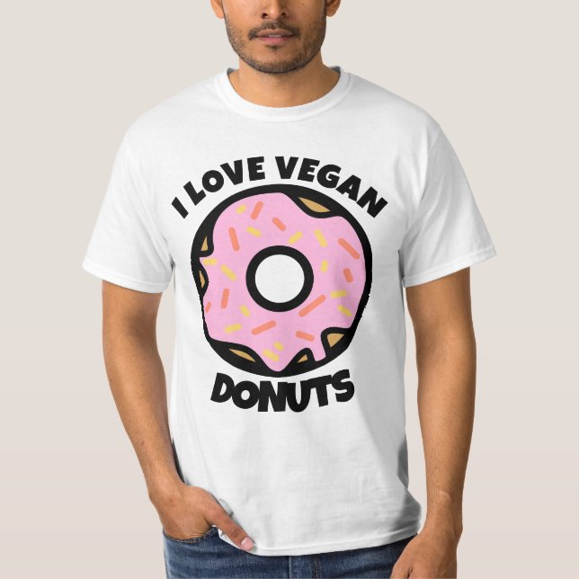 T-SHIRTS DE VEGAN DONUTS (Devant)