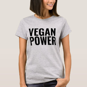 T-SHIRTS DE VEGAN POWER TEE - SHIRTS