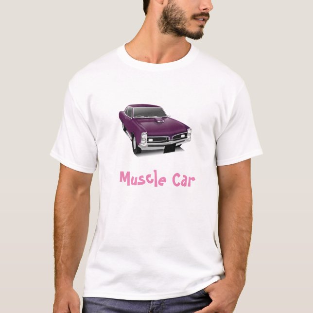T-shirts de voiture musculaire #MuscleCarTshirt (Devant)