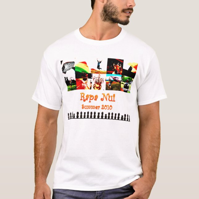 T-shirts d'école de champ de Rapa Nui (Devant)