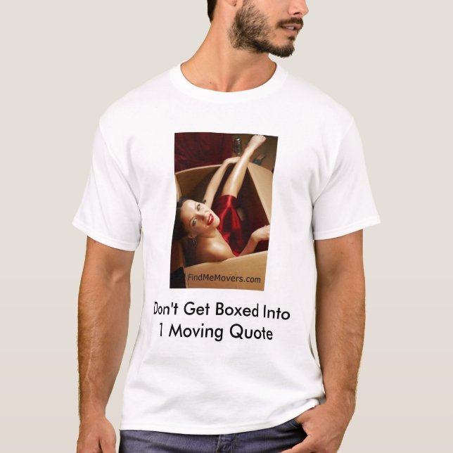 T-shirts d'entreprise de déménagement (Devant)