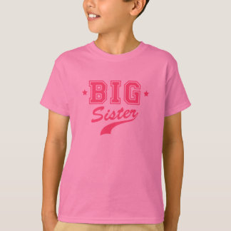 T-shirts d'équipe de grande soeur