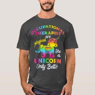 T-shirts d'ergothérapie Unicorn OT Cadeaux