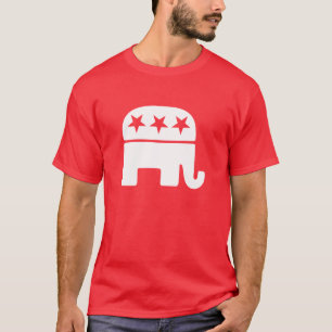 T-shirts des éléphants républicains