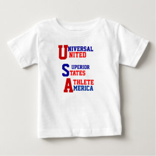 T-shirts des Jeux Olympiques d'Amérique