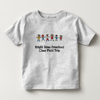 T-shirts d'excursion sur le terrain de classe