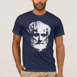 T-shirts d'obscurité d'Aristote
