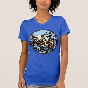 T-shirts d'ours polaires Chemises d'art d'ours aut