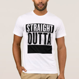 T-shirts DROIT OUTTA customisés