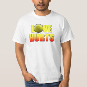T-shirts drôle de tennis, maux d'amour