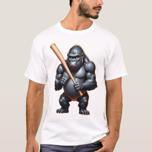 t-shirts drôles graphiques de baseball