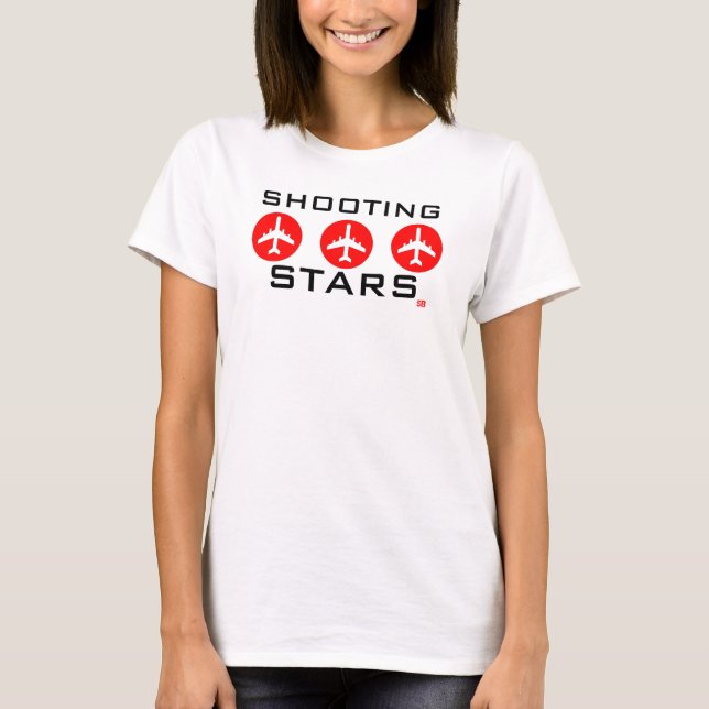 T-shirts du sud de souhait de Shooting Stars de (Devant)