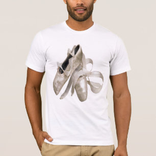 T-shirts d'usage de danse de chaussures de ballet