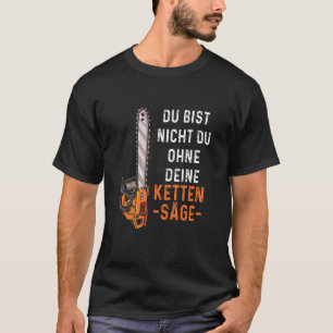 T-shirts en bois, ouvrier forestier, scie à bois