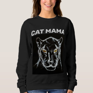 T-SHIRTS EN PANNEAU NOIR CAT MOM MAMA