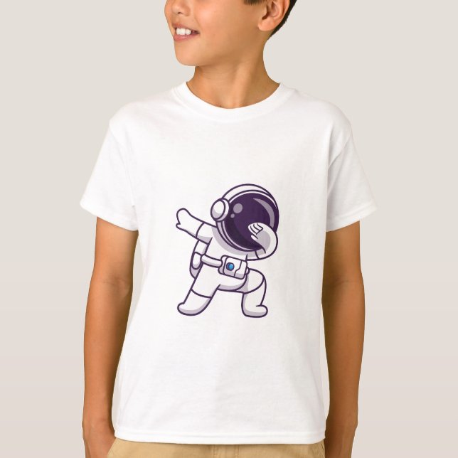 T-Shirts enfants astronout mignon (Devant)